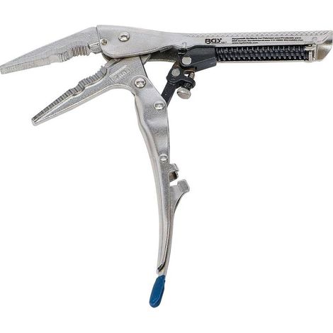 Pince Étau à Longs Becs Automatique 190 mm - Acier, Précision et Confort d Utilisation, Zones Difficiles - D-Work