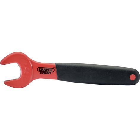 VDE Approved Fully Insulated Open End Spanner, 22mm, Suitable for 1500V DC and 1000V AC Electrical Work (1/5)