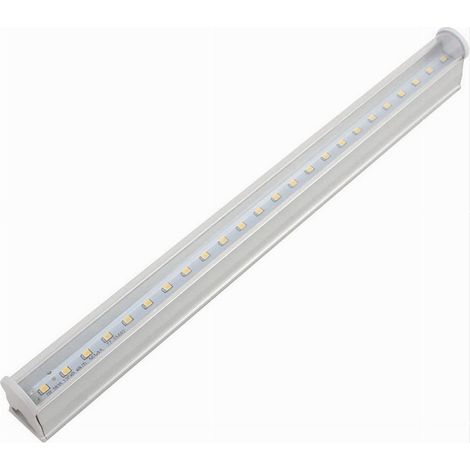 Plafoniera Neon Sottopensile Led Trasparente Tubo 30 Cm 5 Watt Reglette T5-30t (1/5)