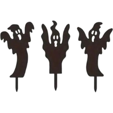 Garten-Schilder Gruselige Outdoor Trick Or Treat Party Dekoration Silhouette Halloween Dekorationen Für gruselige Außen- und Innenbereiche, , Balkon, Garten, Haus, , Party, Camping (1/5)