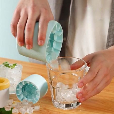Moule à glaçons - Non spécifié - Rond - Silicone - Boîte de rangement - Facile à libérer (1/4)