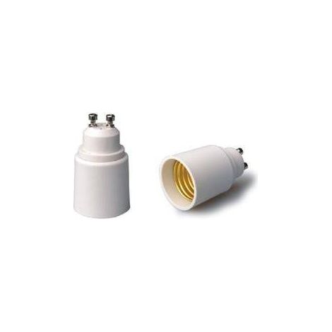 Adaptador Conversor De GU10 A Rosca E27