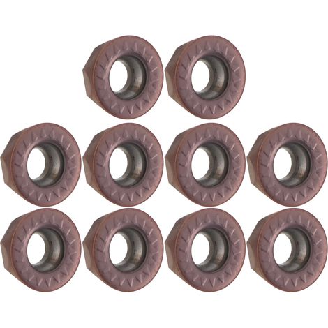 Satz mit 10 Wendeschneidplatten aus Hartmetall für CNC-Maschinen, Clip-Typ. (1/5)