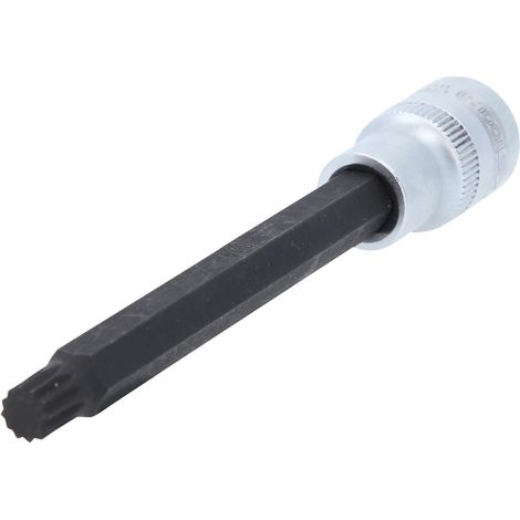 KS-Tools 911.9320 1/2" Bit-Stecknuss XZN, lang, M1 0 (1/4)