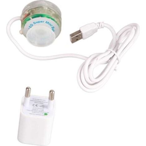 LED-Blasenleuchte für Aquarien – Wasserdichte Farbleuchte – Aquarienzubehör (110–220 V) – EU