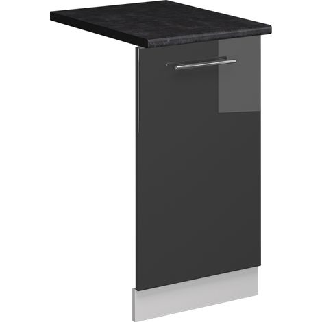 Pannello frontale della lavastoviglie Fame-Line, Antracite lucido, 45 cm , PL Antracite, Vicco