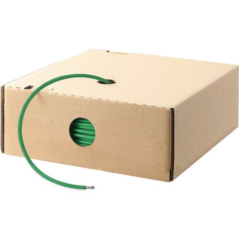 HELU KABEL FÜNFNORM 1X1mm² AWG18 GN (grün) Einzelader grün AD 3,1mm VPE 100,0 Meter Nennspannung Uo/U 450V/750V nach UL/CSA 600V - 1 Stück