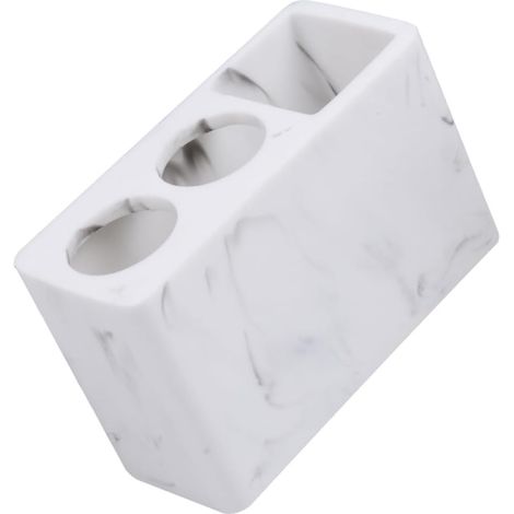 Resin Bathroom Toothbrush Drain Holder with Hole Elegant and