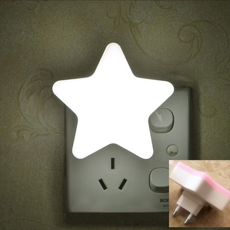 Sterne intelligente Sensorleuchten neue seltsame Steckersteckdose energiesparende Lichtsteuerung Nachtlicht