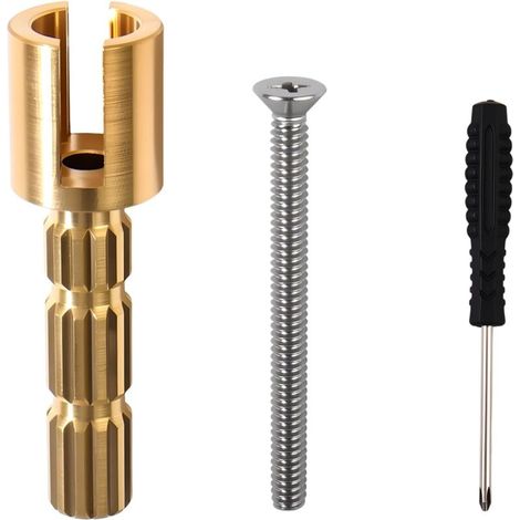 970-0770 Adaptateur de tige avec rallonge de robinet à vis Rallonge de valve standard pour douche Remplacement de tige pour 970-0770 Équipement de plomberie Compatible avec la poignée (1/4)