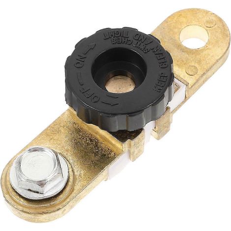 Interrupteur coupe-batterie, isolateur multifonction pour camions et voitures (1/4)