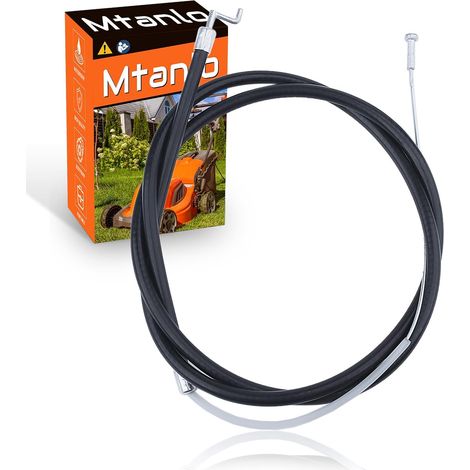 Kit de câble de commande de l'accélérateur pour Stihl FS90 FS90R KM130 KM130R FS130 FS130R FS87 FS87R KM100 KM100R KM110R KM90 KM90R FS100 FS110, taille 4180-180-1101 (1062 mm/41,8 pouces) (1/5)