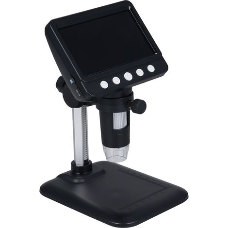 Microscope numérique écran IPS 4,3 pouces grossissement 1000x résolution 1920x1080 stockage 32M 2 mégapixels avec 8 LED 369 (1/5)
