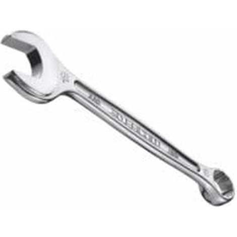 Clé Mixte 19 mm - Acier 40Cr-V - Embout Ouvert et Fermé - Résistante et Durable - D-Work (1/2)