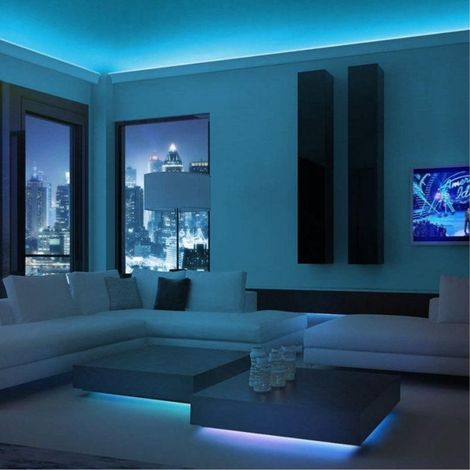 Ruban LED Wi-Fi RGB 5M 12V 5050 IP20 30LED/m – Éclairage connecté contrôlable par voix – Adhésif 3M pour installation facile – True Deal