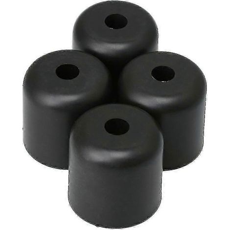 Lot de 4 pieds de meubles ronds en plastique, 5050 mm, compatibles avec les pieds de canapé et de chaise WS16. (1/5)