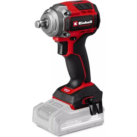 Einhell Professional atornillador de impacto con batería TP-CW 18/350-C Li BL-Solo PXC (18V, par 350Nm, modo de parada automática, brushless, recepción cuadrada exterior, sin batería)