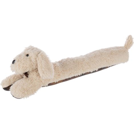 Boudin de porte chien beige décoratif - beige clair (1/2)
