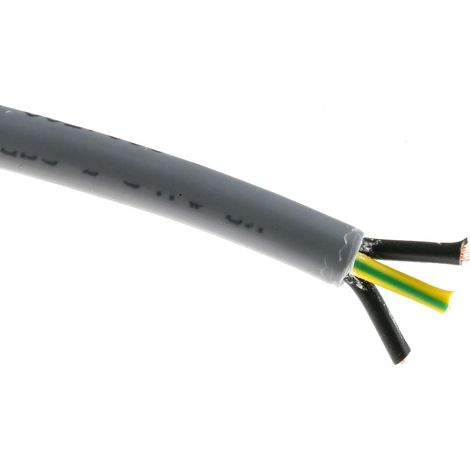 Câble de commande YY 3, x 0,75 mm², Chlorure de polyvinyle PVC Non blindé ( Prix pour Bobine de 50 Mètres )