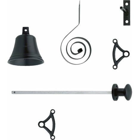 Sonnette classique/sonnette Chimea noir - 0023.399010