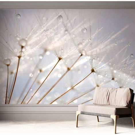 Selbstklebend Tapete modern - Wanddeko für Küche - Klebefolie Wand - luxus Look Taubkraut 312x219 cm