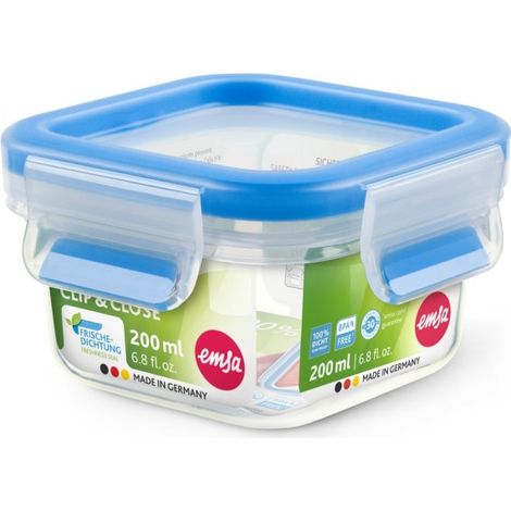 Contenedor hermetico cuadrado 0,25 l emsa (1/5)