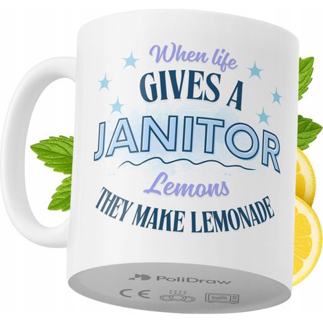 Lustige Kaffeetasse mit witzigem Textdesign für Hausmeister – ideal für Geburtstage, Namenstage und Feiertage. Hochwertige Tasse für besondere Anlässe im Büro oder Homeoffice. Farbe: Weiß, 330 ml.