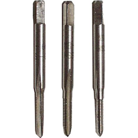 Set maschi HSS per filettatura interna M3 3 pz.