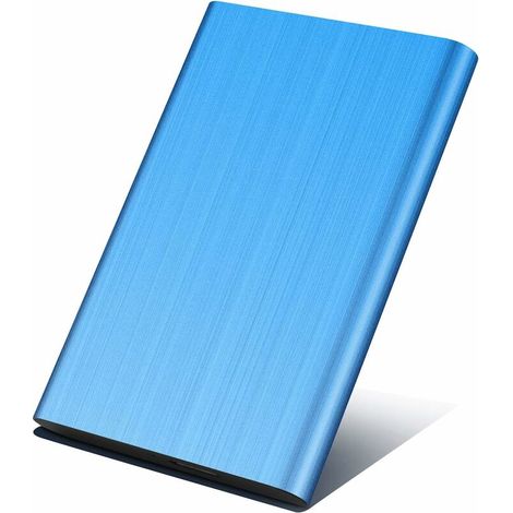 External Hard Drive 1TB, External Hard Drive USB3.0 Portable 2.5" HDD Compatible with PC, Laptop,Desktop,Chromebook,TV.F(1TB,Blue)