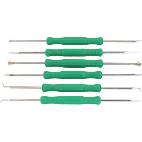 Kit d'outils de soudure 6 pièces, flux de soudure, outil de nettoyage de circuits imprimés, assistant de soudure (1/5)