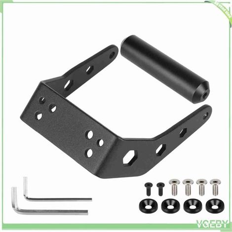 Fafeicy Support arrière de guidon Support arrière de barre de poignée, Kit de poignée universel pour Scooter jeux trampoline Noir (1/5)