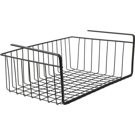suspendu en métal filaire noir Longueur 40cm (1/4)