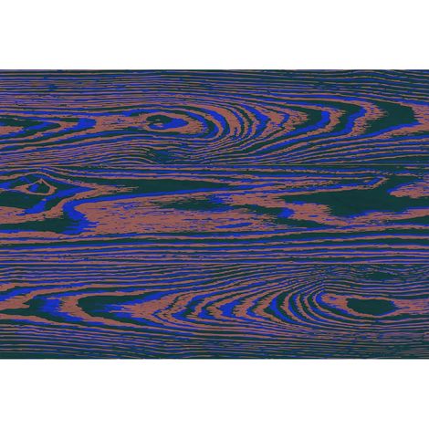 Papier peint panoramique bleu brun et rouge original et tendance Tapisserie panoramique salon effet bois Papier peint panoramique arbre design (1/2)