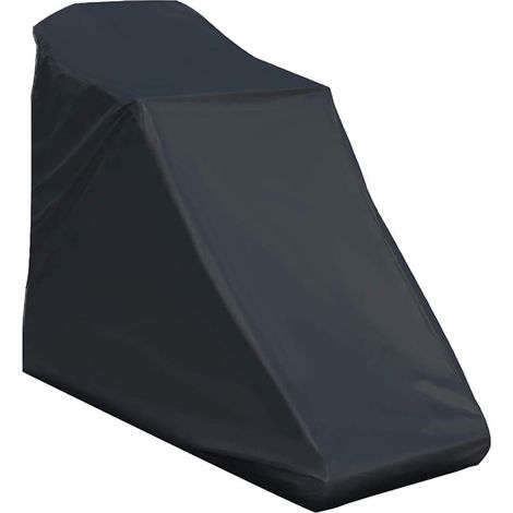Housse imperméable pour tapis de course non pliable et tapis de course sous bureau - Protection intérieure/extérieure contre la poussière - Noir, 168 x 75 x 135 cm (1/4)
