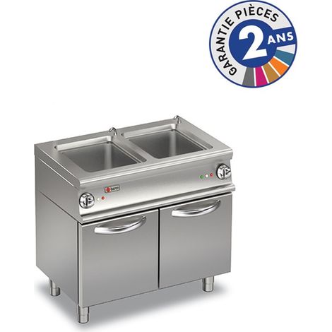 Cuiseur à Pates électrique - 2 x 26 L - 2 cuves - Baron