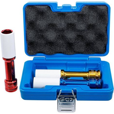 Jeu de Douilles de Puissance 3 pcs 12,5 mm (1/2) 150 mm - 17/19/21 mm - Protection et Durabilité - D-Work (1/5)