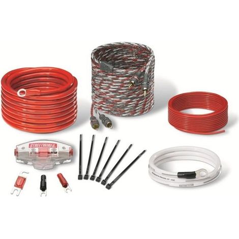 MTX ZNX10K Pacco Alimentazione 10mm² 5 metri di alimentazione 0,7m di massa cavo RCA porta fusibile e accessori