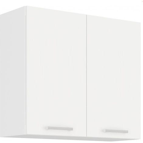 EKO White Hängeschrank 80 Weiss matt Küchenzeile Küchenblock Küche Einbauküche (1/2)