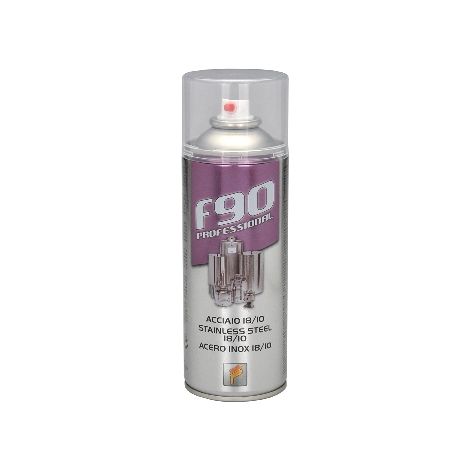PROTETTIVO RIVESTIMENTO ACCIAIO INOX F90- 400 ml- FAREN- pezzi 1 (1/2)