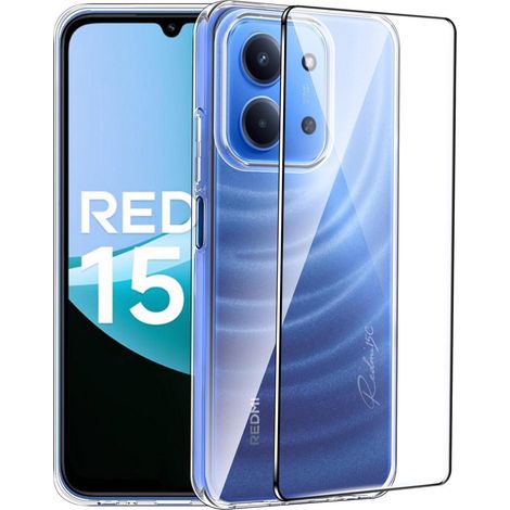 Handyhülle für Redmi 15C/Poco C85 4G/5G, TPU Schutzhülle transparent
