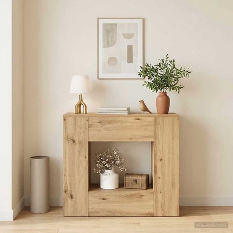 vidaXL Chêne Artisanal 82 x 29 x 74 cm (1/5)