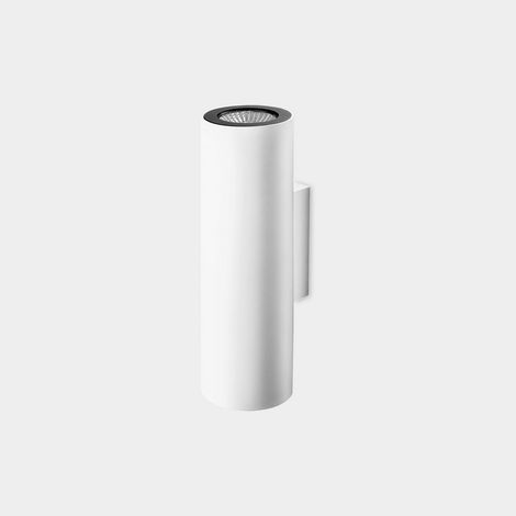 Applique murale LEDS C4 Pipe Up Down Noir GU10