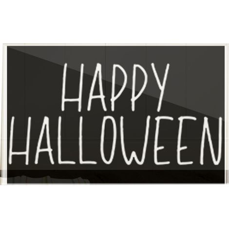 Ornement En Acrylique Halloween - Peinture Décorative Motif Festif - Pour Bureau Et Salon - Taille 11.5x19cm (1/5)
