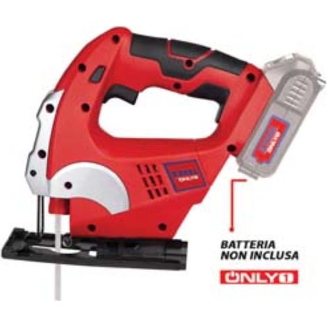 Seghetto alternativo a batteria 18v taglio mm.60 sab06 only1 Excel