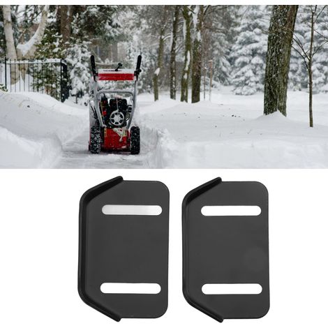 Ensemble de 2 pièces MTD 784-5580 protections antidérapantes pour chasse-neige, accessoires pour souffleuse à neige, hauteur de lanceur de neige réglable. (1/5)