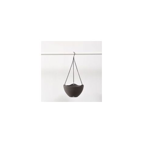 Lot de 2 suspensions florales en plastique pour balcon ou jardin – Paniers suspendus avec chaîne et crochet, idéaux pour plantes grimpantes, succulentes et décoration murale intérieure/extérieure