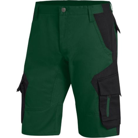Short de travail homme Wulf FHB 125200 - Vert clair / Noir - 42