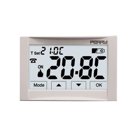 Termostato digitale da incasso a batterie Perry Touch screen modello 1TITE542 (1/8)
