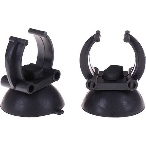2pcs Aquarium Suction Cup Heater Suction Cup Clips Holders for Air Line Oxygen Tube Hose Pump Suction Cups Aquarium Accessory Creative Durable