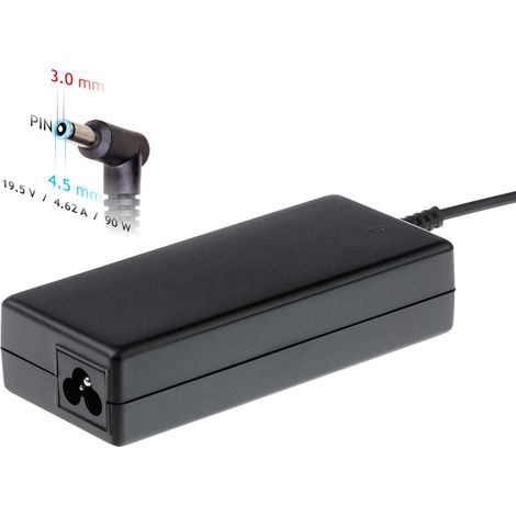 Akyga AK-ND-26 HP Laptop-Netzteil 19,5 V 4,62 A 90 W 4,5 x 3,0 mm + Stecker 1,2 m (1/5)